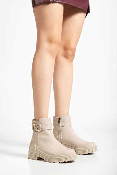 yezy shoes Γυναικείες μπότες Vondia με αγκράφα στο πλάι, ανθεκτικές στο κρύο