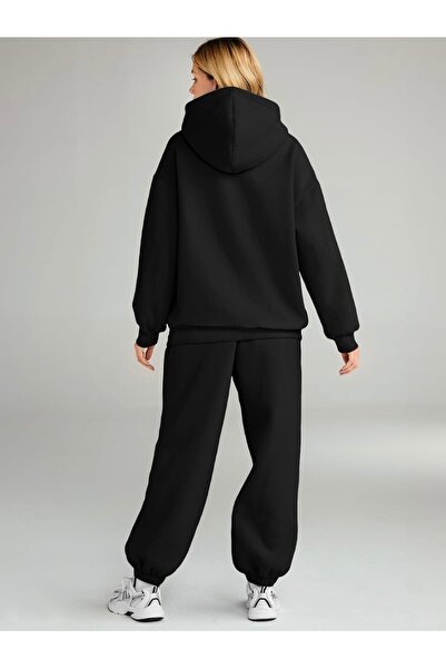 Deocept LOS ANGELES LA PRINTED UNISEX ΓΥΝΑΙΚΕΙΑ/ΑΝΔΡΙΚΗ ΣΕΤ ΦΟΡΜΑ ΜΕ ΚΑΠΟΥΝΤΟ OVERSIZE ΚΑΤΩ/ΕΠΙΣΤΡΩΜΑ