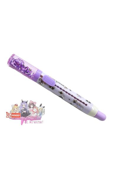 Mikro Anime Vibe Uzun Sürgülü Silgi Simli (ER-4581) 4 Adet