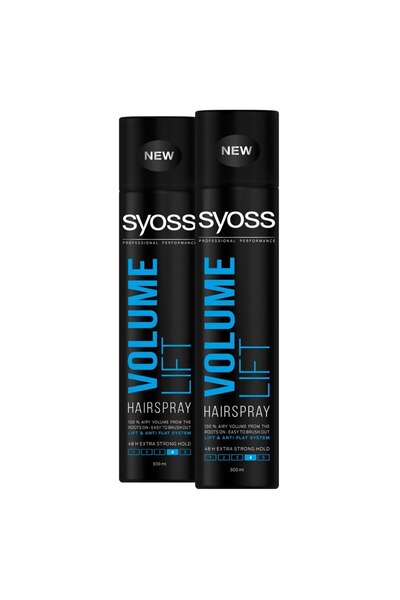 Syoss Promo Pack: 2 x Fixativ Volume Lift, 300 ml each