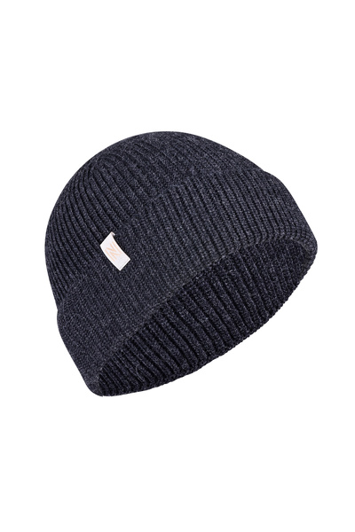 NORFOLK NORWICK Шапка от мериносова вълна, антрацит