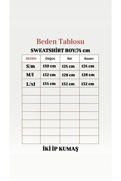 MİHRA STORE Φούτερ με λεπτομέρεια ραφής Rukiye-EU2755 Toprak