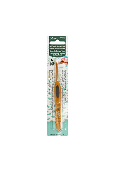 Clover Soft Touch Crochet Hook Yumuşak Saplı Yün Tığ 2.75 mm