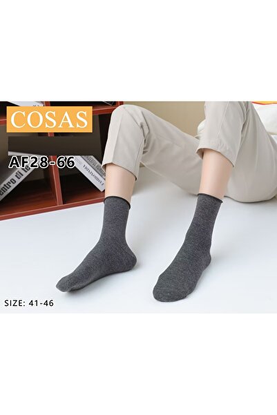 cosas MEN'S MEDIUM SEAMLESS COTTON SOCKS AF28-66
