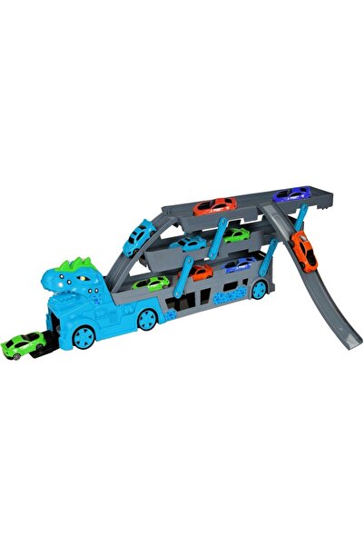Fatih Oyuncak Toys 3 Katlı 3 Arabalı Tır Garaj Otopark Yarış Pisti Eğitici Oy...