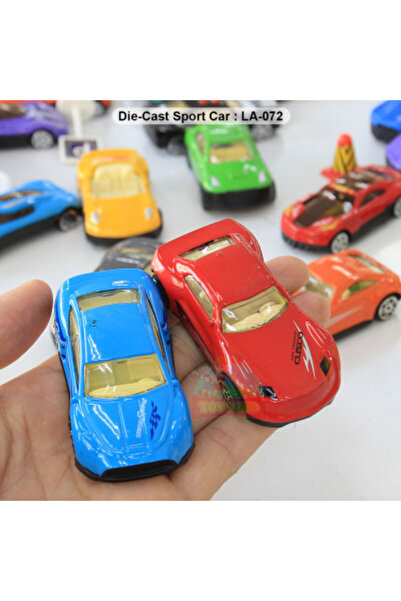 Colorland Sportcar Metal Die-Cast Car Collection Tube LA-072 – 1:64 Scale, Set of 20