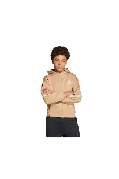 adidas J Z.N.E.Fz Çocuk Günlük Ceket JW4004 Krem