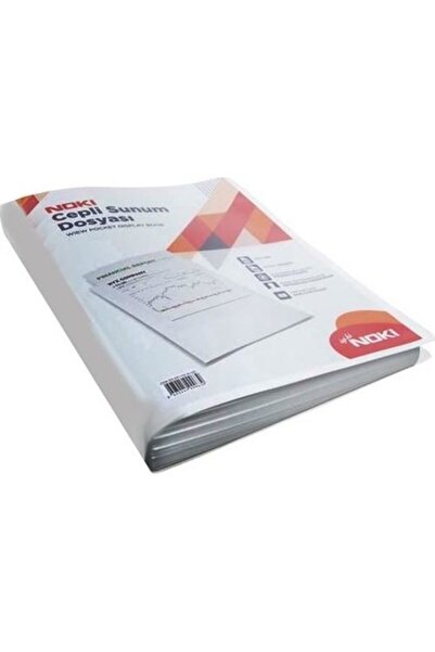 Noki Φάκελος παρουσίασης με τσέπες 80 φύλλων Λευκό