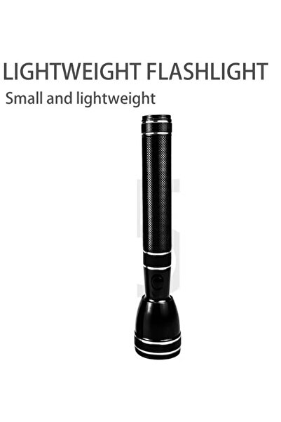 Denx 3-piece rechargeable LED flashlight set, portable design and 6-hour working time, ideal for camping, cycling and emergencies.