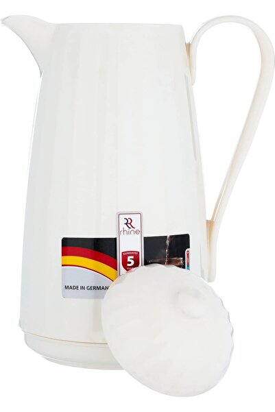 ROTPUNKT thermos, 1 liter, glass inner container, plastic outer shell