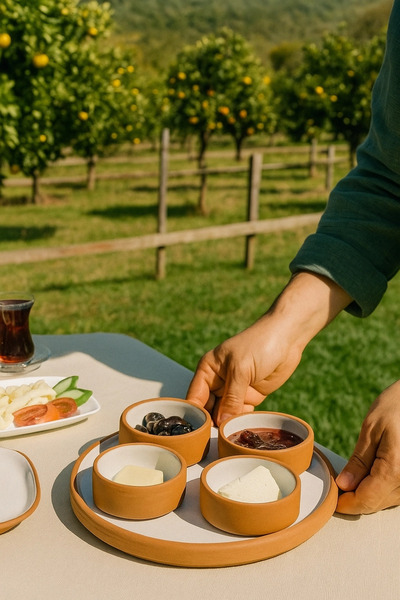çömlek diyarı Toprak Breakfast Set