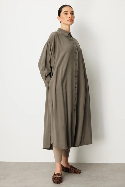 Micca SOFT MODAL YIRMAÇLI ELBİSE KAP