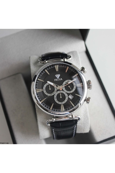 Fiesta Fs601146 Men's Wristwatch with Leather Cord