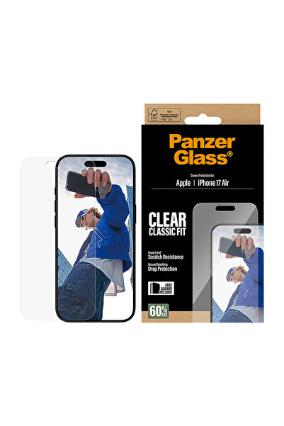 Panzer Glass Screen Protector Classic Fit iPhone 17 Air - Clear