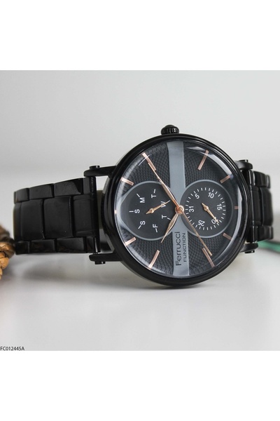 Ferrucci Fc012445A Men's Wristwatch with Steel Cord