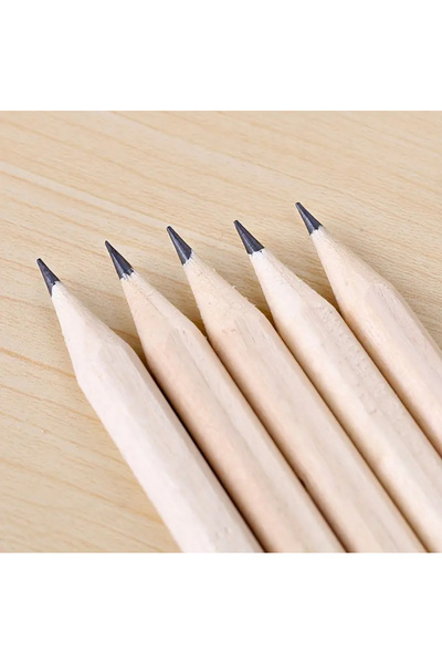 MODA Set of 5 Wooden Hexagonal Hb Pencils