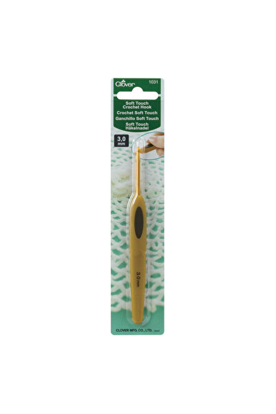 Clover Soft Touch Crochet Hook Yumuşak Saplı Yün Tığ 2.0 mm