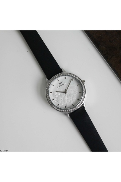 FERRO F21242J Women's Leather Cord Watch