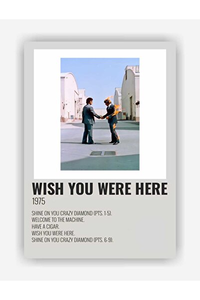 Pink Floyd - Wish You Were Here Paper Poster - Frameless