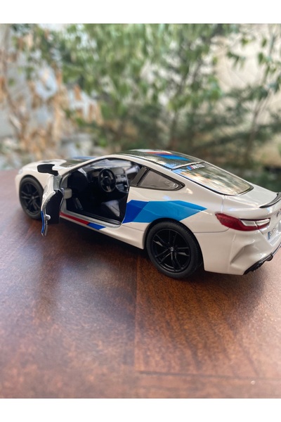 DYA TİCARET Bmw M8 Diecast Metal Toy Car White
