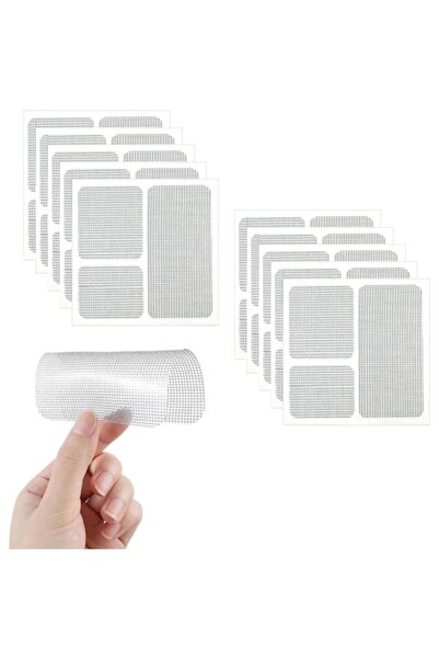 SOLIDON Set 12 benzi adezive pentru repararea plaselor de țânțari, SOLIDON®, aplicare ușoară, rezistentă la apă