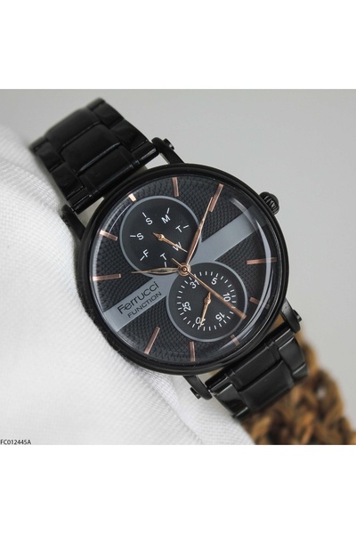 Ferrucci Fc012445A Men's Wristwatch with Steel Cord