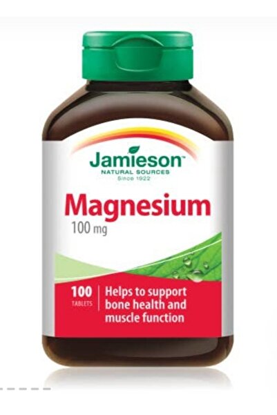 Jamieson المغنيسيوم 100 ملغ 100 قرص