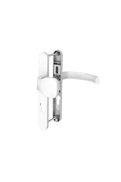 Medos Maner usa termopan, Jowisz, exterior, 92 x 32 mm, buton fix, cu arc, material aluminiu, culoare alb