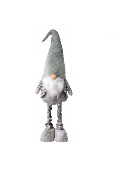 jumi Χριστουγεννιάτικη διακόσμηση, γενειοφόρος νάνος, γκρι καπέλα, τηλεσκοπικ...