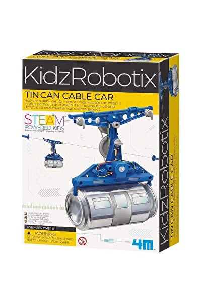 4M KidzRobotix Tin Can Cable Car (STEAM Powered Kids)