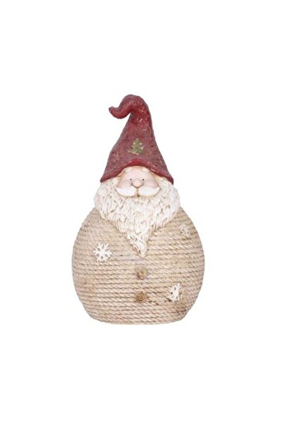 Strend Pro Decorațiune de Crăciun, ceramică, Moș Crăciun cu pălărie roșie, 26x19x42,5 cm