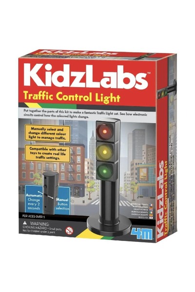 4M مجموعة أنشطة تعلم علوم إشارات المرور من كيدز لابز