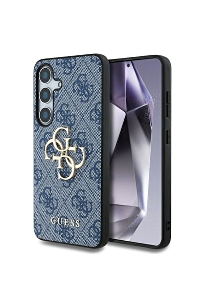 Danex Husă de protecție pentru Samsung Galaxy S25 U50, piele ecologică, albastră