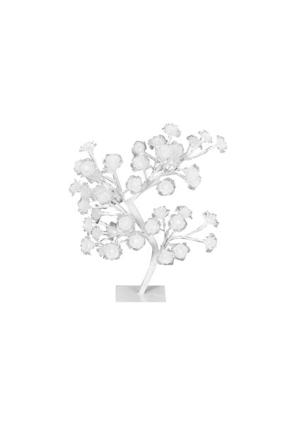 Strend Pro Decorațiune de iarnă, brad cu frunze, LED, 3xAA, 45 cm