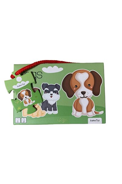 Barbo Toys Set 3 puzzle Barbo Toys, Dogs, 27 pieces, 3+ years