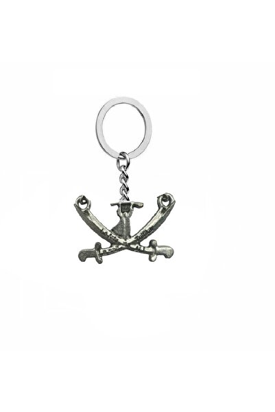 Herşey Nota Hz. Breloc din metal cu motiv Ali – Design unisex, accesoriu cu semnificație spirituală și elegant