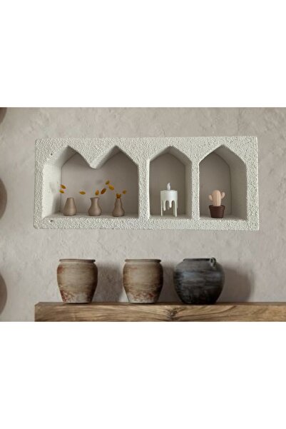 Aslan İskandinav tarzı duvar rafı , dekoratif duvar nişi