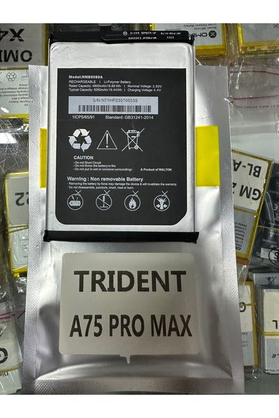 instatech Trident A75 Pro Max 5050 mah Batarya Pil