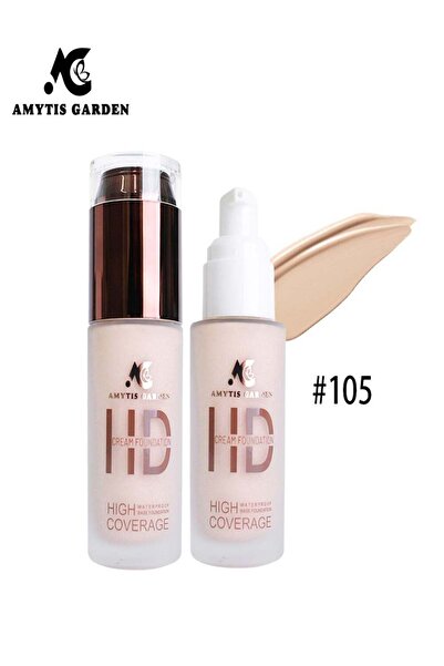 AMYTIS GARDEN High-coverage, beautiful foundation that lasts 24 hours - Natural beige shade