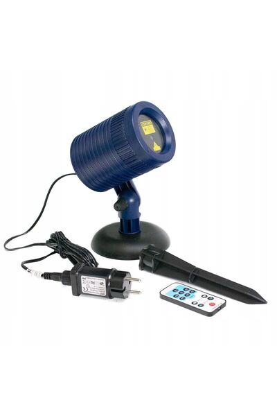 jumi Προβολέας λέιζερ, κόκκινο και πράσινο, 10 λειτουργίες, με τηλεχειριστήρι...