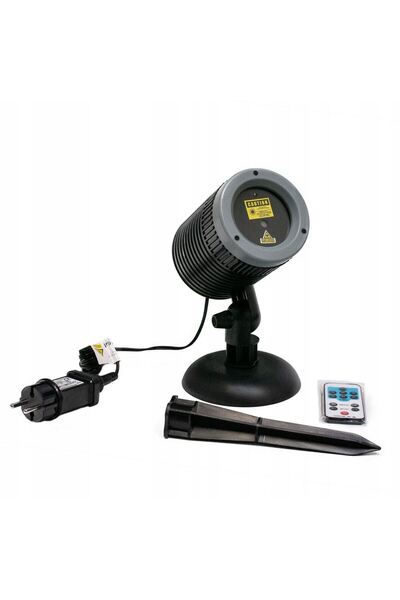 jumi Προβολέας λέιζερ, κόκκινο και πράσινο, 10 λειτουργίες, τηλεχειριστήριο, ...