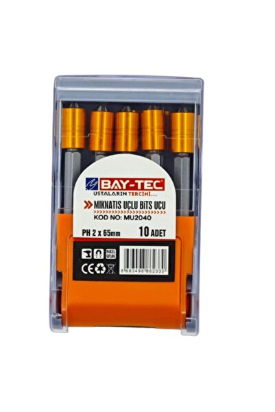 Genel Markalar Bay-Tec Mıknatıs Uçlu Bits Uç Ph 2X65 Mm Mu2040