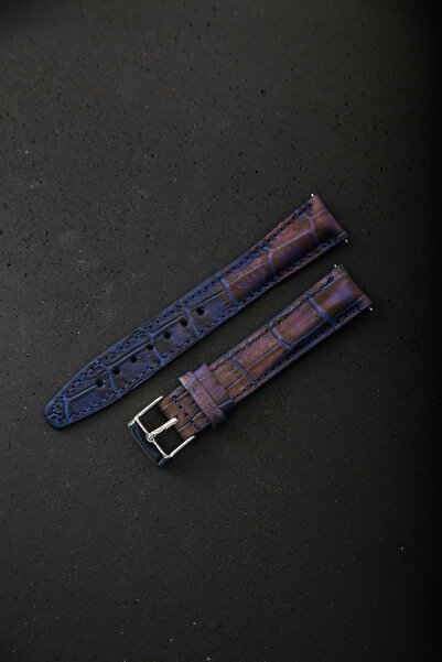 DXL Hakiki Deri 18mm Akıllı Pimli Saat Kordonu