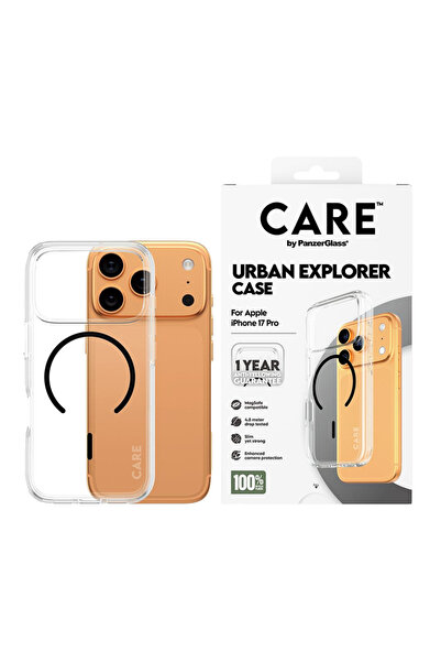 Panzer Glass جراب CARE الرائد Urban Explorer مع MageSafe أسود لهاتف iPhone 17...