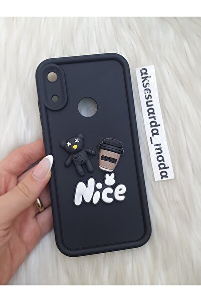 Aksesuarda Moda HUAWEİ Y6 2019 UYUMLU FİGÜRLÜ SİLİKON KILIF