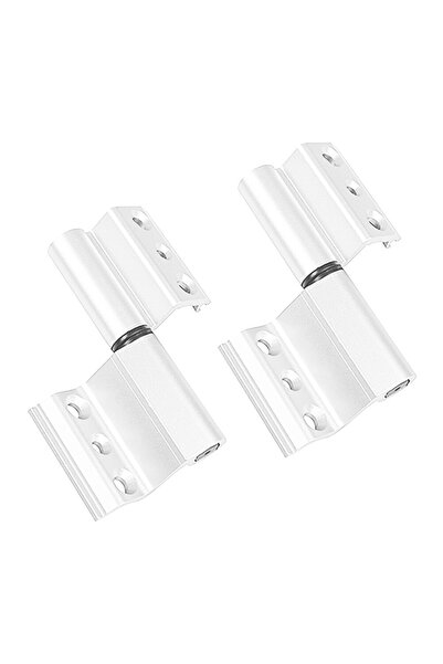 SOLIDON Aluminum Window Hinge SOLIDON®, Tilt, Set of Two Pairs, White