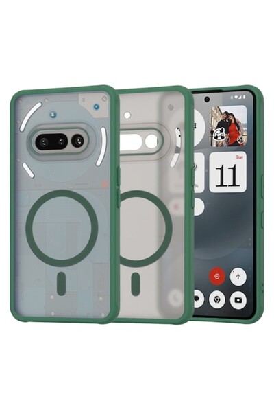 Danex Carcasă de protecție pentru Nothing Phone 3a, P29, Lexgard, Midnight Lucky Green