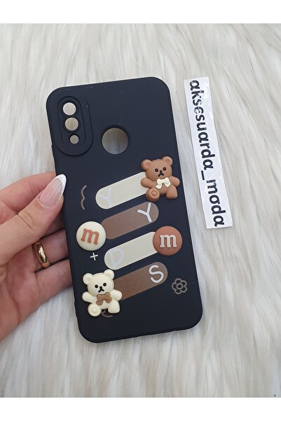 Aksesuarda Moda HUAWEİ P20 LİTE UYUMLU FİGÜRLÜ SİLİKON KILIF
