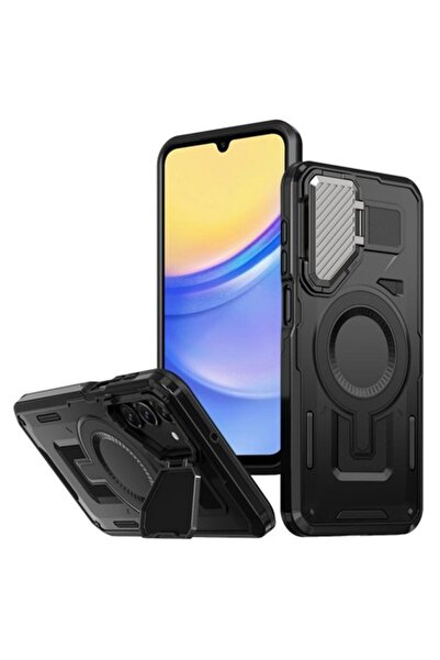 OEM Θήκη για Samsung Galaxy A15 4G/A15 5G, I40, Πολυκαρβονικό, Μαύρο