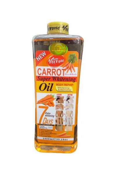 Veet Gold زيت الجزر للتبييض الفائق 1000 مل